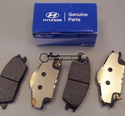 Hyundai Front Brake Pads 247x229 فارما یدک   فروش انواع لوازم یدکی